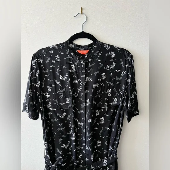 Joe Fresh Black and White Shirtdress - NWOT - Picture 7 of 10